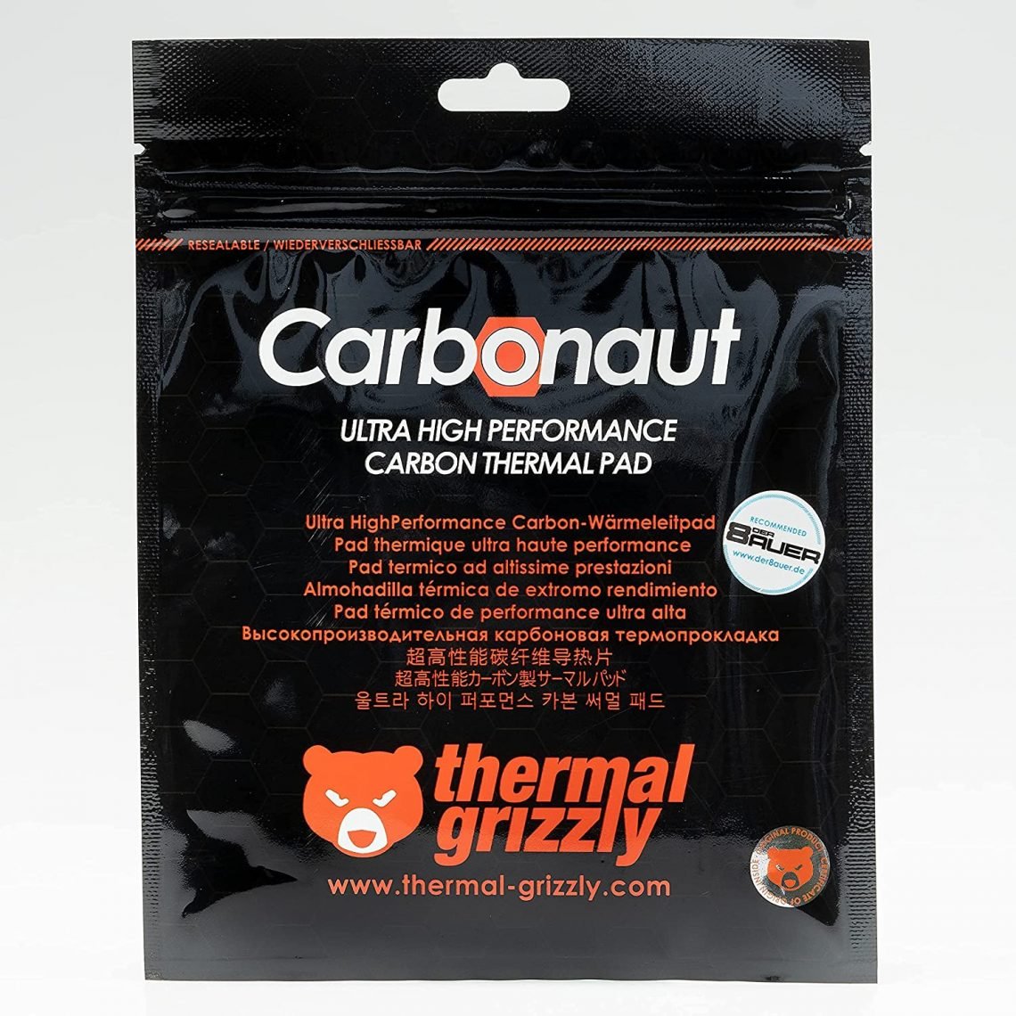 Thermal Grizzly Carbonaut Thermal Pad - NabCooling