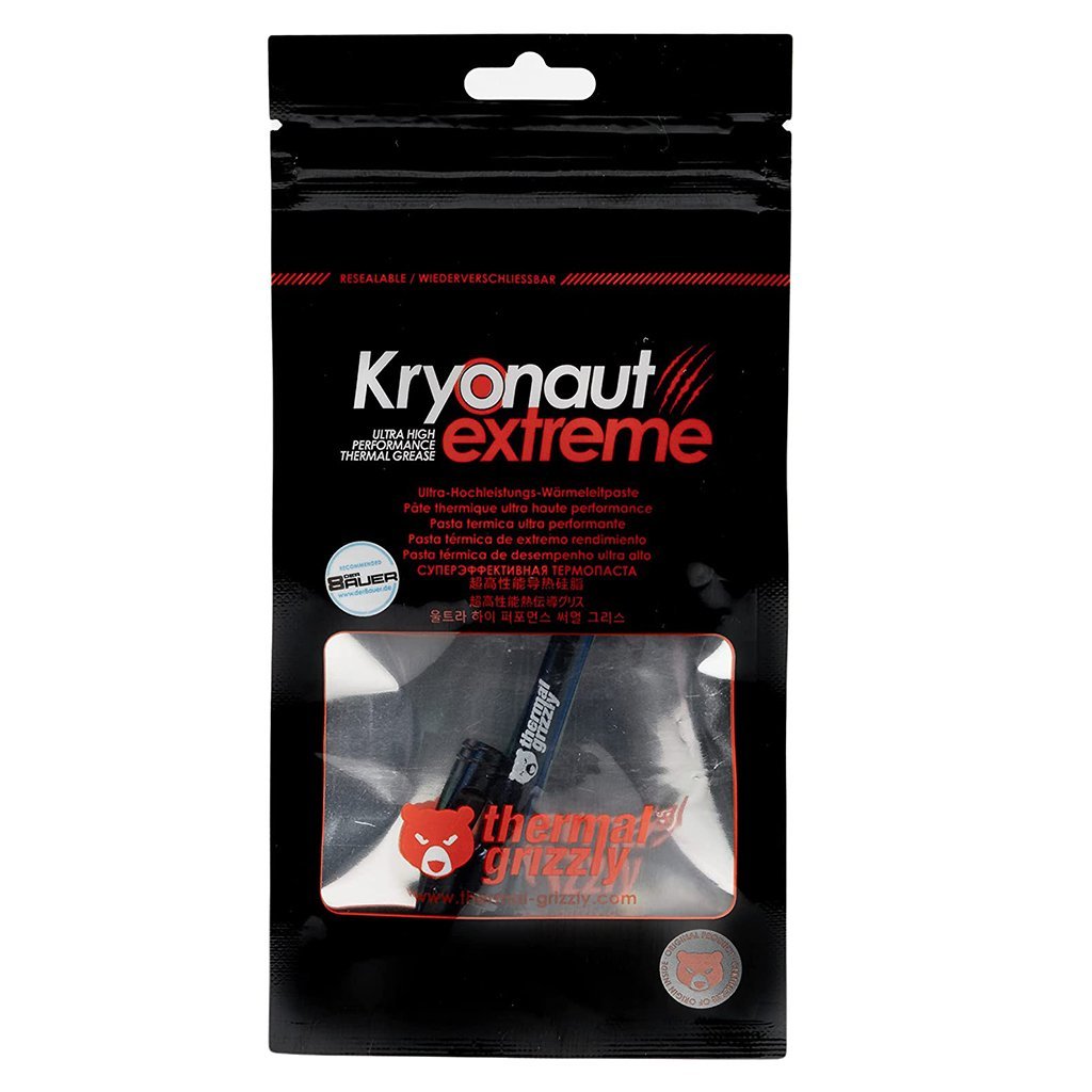 Thermal Grizzly Kryonaut Extreme Thermal Paste, 2g - NabCooling