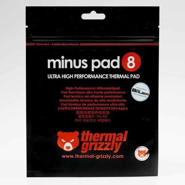 Thermal Grizzly Minus Pad 8 Thermal Pad, 30 × 30 × 0.5 mm 4