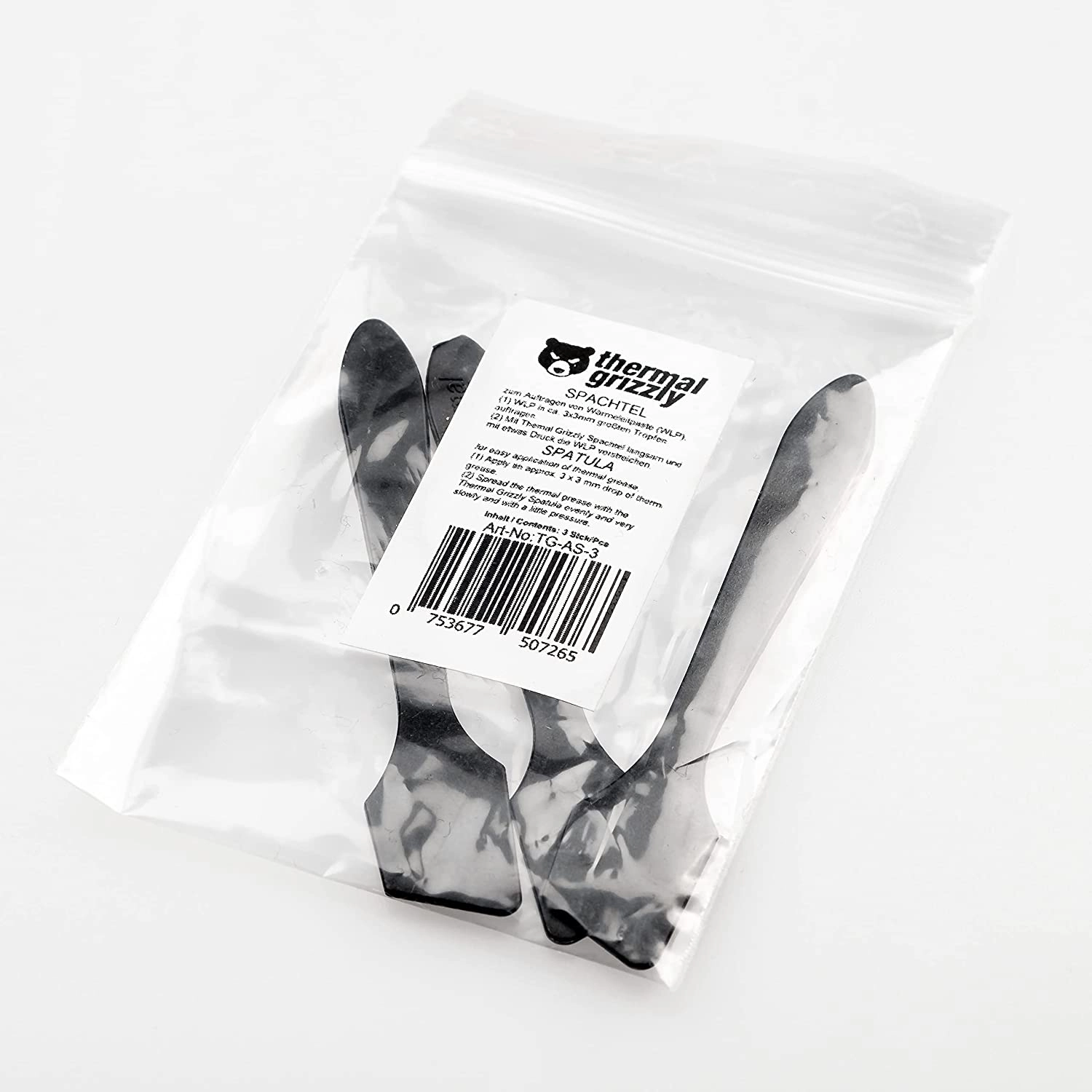 Thermal Grizzly Thermal Paste Spatula, 3-Pack Pack