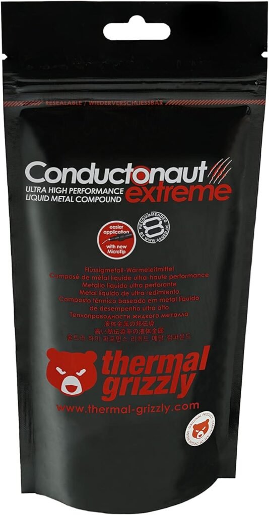 Thermal Grizzly - Conductonaut Extreme - 1 Gram - Ultra High ...